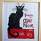 Схема для вышивки: Black Cat / Чёрный кот, Схемы для вышивки, Краснодар,  Фото №1