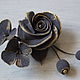 hairpins. Golden bouquet. Barrette clip. Hairpins. Olga-art-flower. My Livemaster. Фото №5