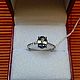 Кольцо с природным танзанитом без обработки 1.55ct, 925. Кольца. OLVIKSOL JEWELRY STORE. Ярмарка Мастеров.  Фото №6
