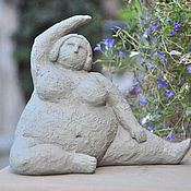 Дача и сад handmade. Livemaster - original item Ideal forms No. №12 figurine of a woman yoga pose abstraction. Handmade.