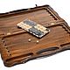 Order Backgammon carved 'Merry Sail' big 60, Harutyunyan. H-Present more, than a gift!. Livemaster. . Backgammon and checkers Фото №3