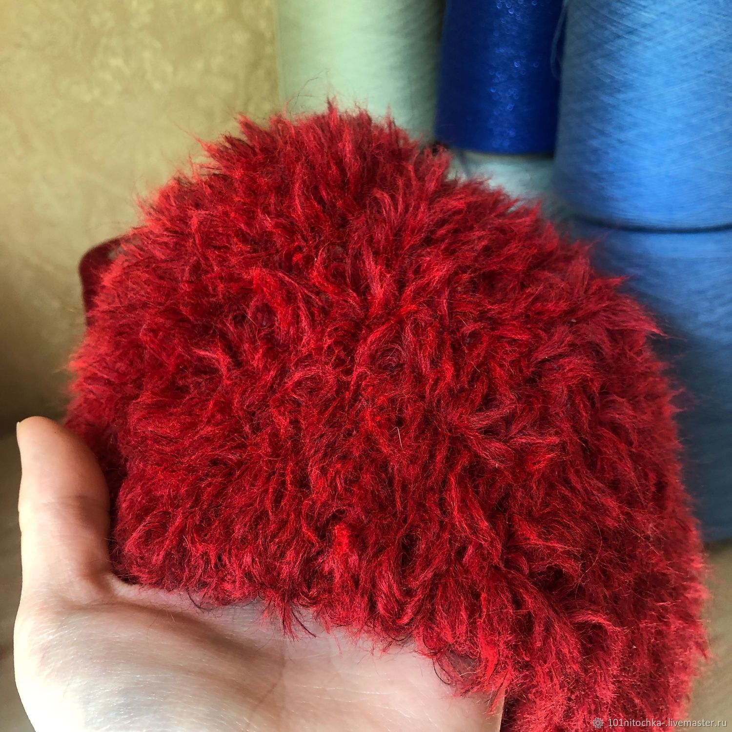 мягкие нитки для вязания. пушистые нитки.