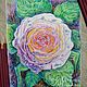 Painting with a rose 'The Radiance of the Rose' Colored pencils, Pictures, Moscow,  Фото №1
