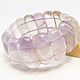 Bracelet made of fluorite Purple ice. Bead bracelet. Selberiya shop. Online shopping on My Livemaster.  Фото №2