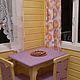 Детская мебель "РАДОСТЬ" с формой ножек стола "Кабриоль", Мебель для детской, Москва,  Фото №1