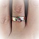 Ring: ' Vesta - emerald, ruby, sapphire, gold 585. Rings. masterskai. Online shopping on My Livemaster.  Фото №2