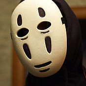 Аксессуары handmade. Livemaster - original item Kaonashi mask No-Face Faceless mask Spirited Away animation mask. Handmade.