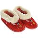 Children's Slippers made of sheepskin fur red, Slippers, Moscow,  Фото №1