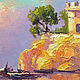 Картина маслом, пейзаж, море: Утренние лучи. Картины. Igor-lei. Ярмарка Мастеров.  Фото №4