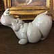 Винтаж: Nao Lladro. Испания. Бегемотики. Статуэтки винтажные. Sad365. Интернет-магазин Ярмарка Мастеров.  Фото №2