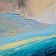 Order Oil painting 'Rain over the Emerald Sea'. Zhanne Shepetova. Livemaster. . Pictures Фото №3