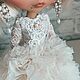 Пышное платье из фатина и кружева для куклы Блайз. Одежда для кукол. Валентина Белова  (pinkplushbear). Интернет-магазин Ярмарка Мастеров.  Фото №2