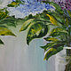 Lilac painting, oil on canvas, 40 x 30. Pictures. Valeria. My Livemaster. Фото №4