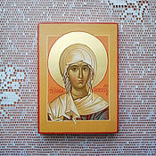 Св. Николай Чудотворец с Предстоящими, рукописная икона