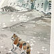 Order 'Cats of the Hermitage' watercolor painting (cat, St. Petersburg). Nadezda Perova. Livemaster. . Pictures Фото №3