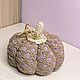Декоративная тыква. Игрушки. KNITLENNO. Ярмарка Мастеров.  Фото №4