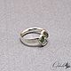 Silver 925 ring with tourmaline Three. Rings. Elena Shevchenko  jeweller (odoli). My Livemaster. Фото №4