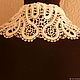 Collar 'Bunches of rowan' Vologda lace. Collars. Chest of gifts. My Livemaster. Фото №5