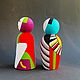 Order Interior arrangement wooden figures of Russian avant-garde, Malevich. color of magic. Livemaster. . Figurines Фото №3
