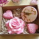 Подарочный набор мыла "Розовый сад". Мыло. Светлана        (Bona mente). Интернет-магазин Ярмарка Мастеров.  Фото №2