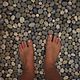 Order a carpet of pebbles. EcoMat Stone (eco-mat). Livemaster. . Carpets Фото №3