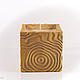 Свеча Golden sand cube, Свечи, Москва,  Фото №1