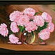 Oil painting peonies ' Pink luxury'. Pictures. yuliabogun. My Livemaster. Фото №5