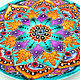 Decorative plate 'Aladdin's Lamp' hand painted. Decorative plates. Art by Tanya Shest. My Livemaster. Фото №5