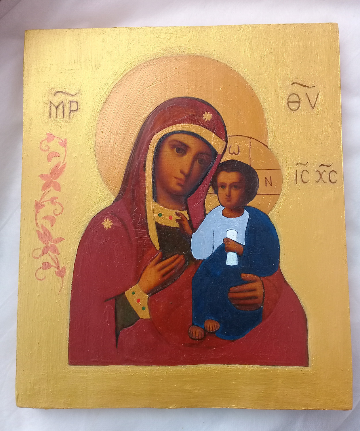 Икона Богородицы Иверская.
