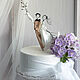Эксклюзивный топпер на свадебный торт, стилизация под вашу свадьбу, Декор торта, Рыбинск,  Фото №1