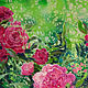 Order Oil painting on canvas Peony Paradise. Pictures for the soul (RozaSavinova). Livemaster. . Pictures Фото №3