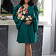 *Emerald Renoir* designer Oksana Prince. Плащи. Oksana Prince. Ярмарка Мастеров.  Фото №8