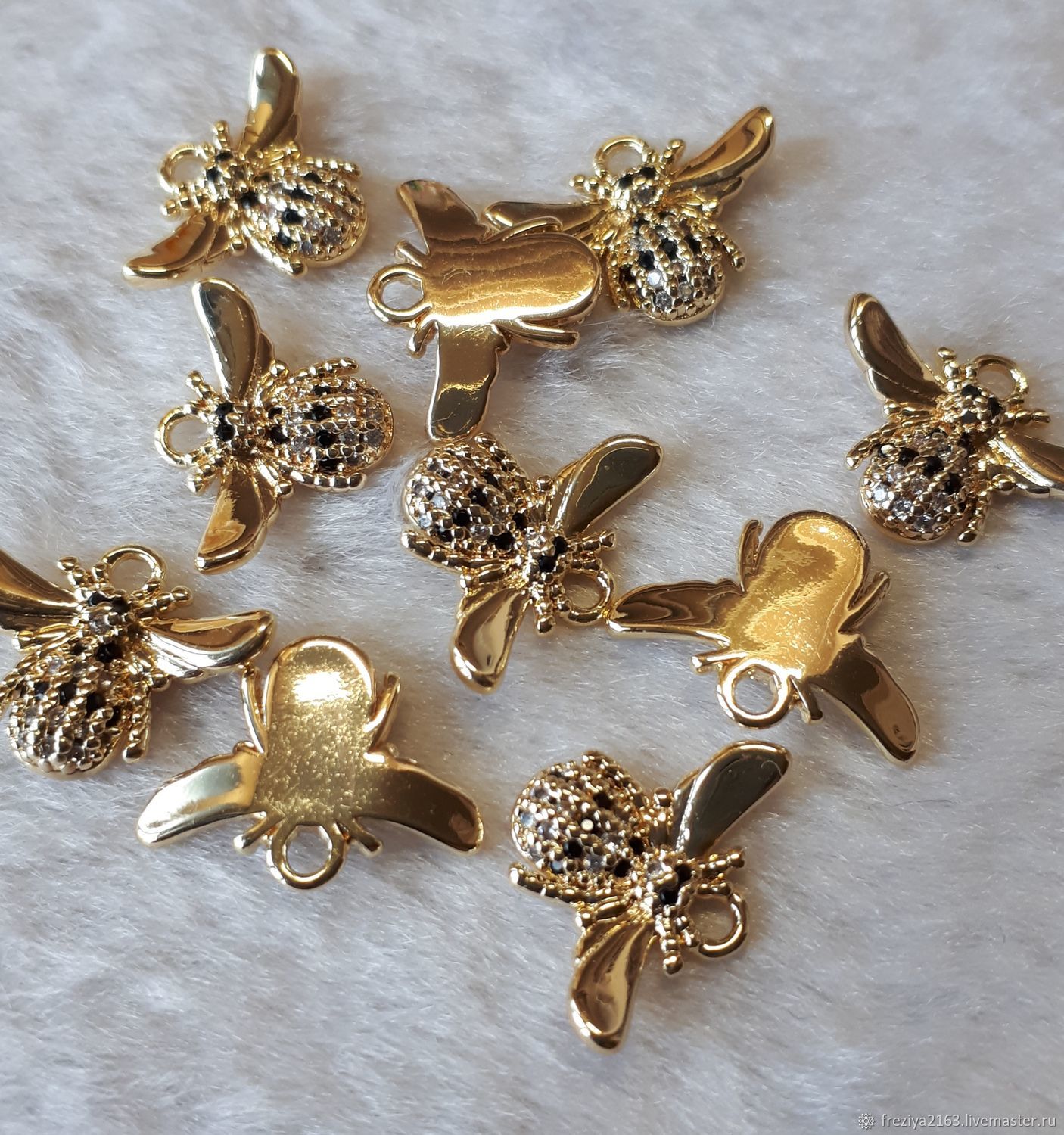 Подвески: пчелка – купить на Ярмарке Мастеров – PHYAIRU | Подвески ...