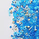 Beads mix Toho 3223 blue Japanese Toho 10 g, Beads, Solikamsk,  Фото №1