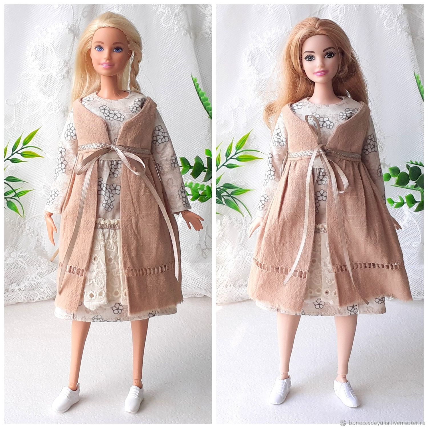 Комплект одежды для Barbie Барби Пышка Стандарт Платье Сарафан Фолк ...