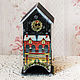 Order Tea house of the new year 'new year eve''. painting and decoupage from Marina (sovaj). Livemaster. . Houses Фото №3
