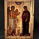 Icon 'Annunciation of Ustyug' 12th century. Novgorod, Icons, Simferopol,  Фото №1