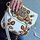 leather handbag 'Sunny beach'. Classic Bag. Nataly Uhryn Bead Design. Online shopping on My Livemaster.  Фото №2