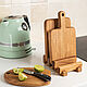 Gift set of oak boards on a stand, Cutting Boards, Moscow,  Фото №1