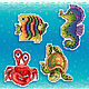  Sea stories, collection. Magnets. FavoriteStitch. My Livemaster. Фото №6