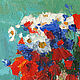 Meadow bouquet. Picture 15/20 mini easel. Pictures. StudioMoments. Online shopping on My Livemaster.  Фото №2