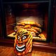 Carved mask made of wood 'Fire Tikki'. Interior masks. Carved masks from Serg Bula. My Livemaster. Фото №4