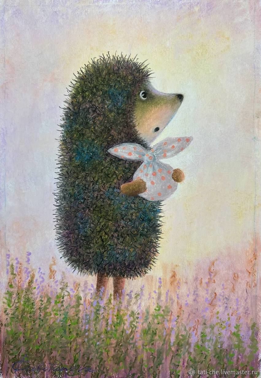 Ежик в тумане в интернет-магазине Ярмарка Мастеров по цене 19000 ...