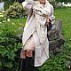 coat: Autumn melody half-hair handmade. Coats. Knitted clothes (seamewlarisa). Online shopping on My Livemaster.  Фото №2