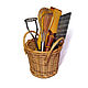 Basket woven from paper vine 'Bucket'. Art.50017. Basket. SiberianBirchBark (lukoshko70). My Livemaster. Фото №6