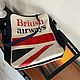 Винтаж: Сумка British Airways ретро, книга Restless Ocean, Книги винтажные, Москва,  Фото №1