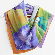 Аксессуары handmade. Livemaster - original item Batik shawl 