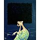 Картина девушка. Интерпретация Черный квадрат, Картины, Ижевск,  Фото №1