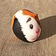 Souvenir figurine of a Hamster Basil. Model. Stone-paint. Online shopping on My Livemaster.  Фото №2