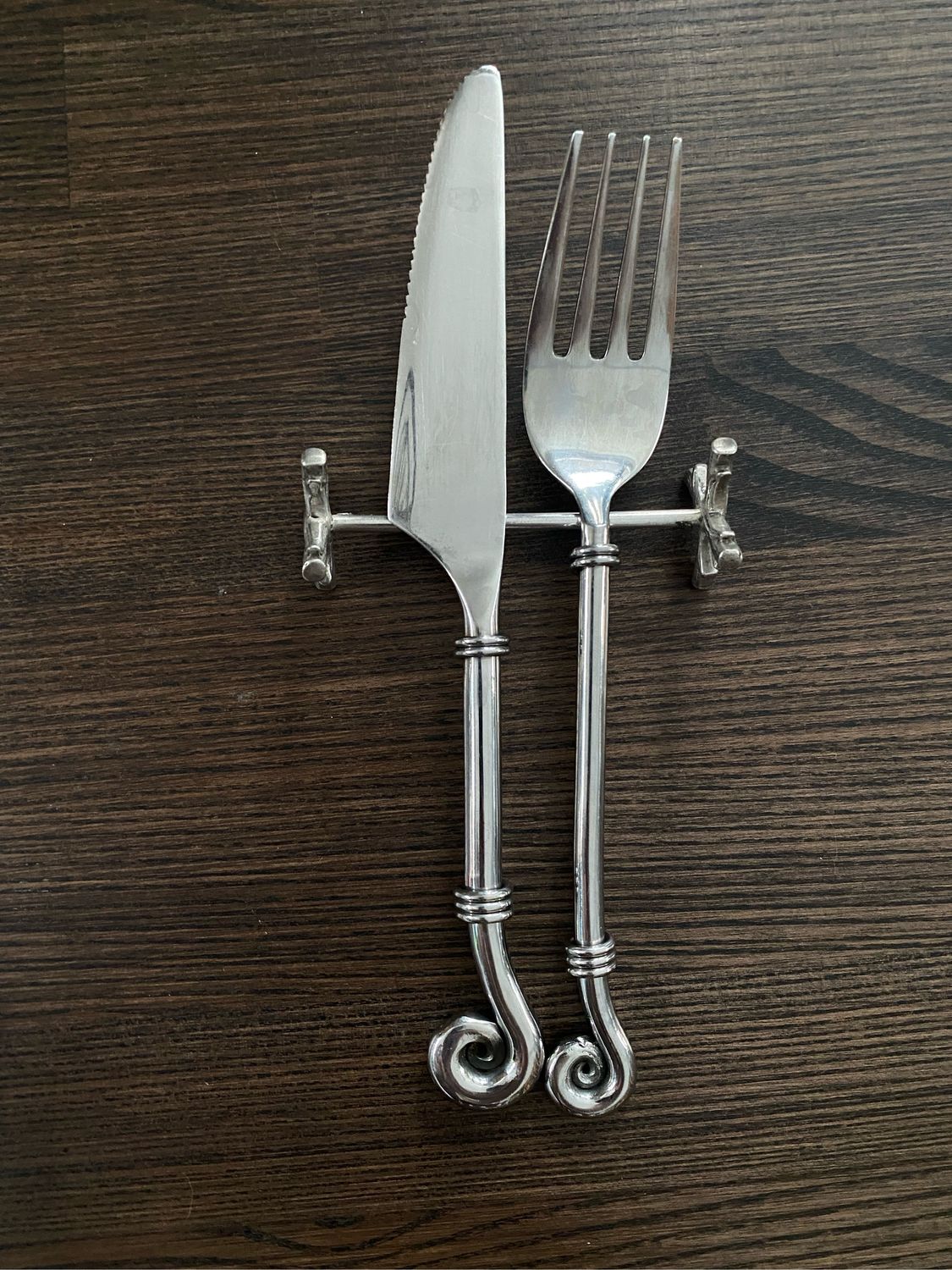 Винтаж: Подставки под приборы 6 шт каталог дубовые веточки 19 век ...